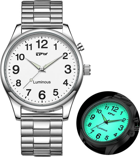 TPW Analoguhr, Quarz, Edelstahl, 40 mm, Herren - Bild 1