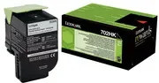 Lexmark Toner 702HK Tonerkassette Schwarz für Laserprinter 4000 Seiten 70C2HK0 - Bild 2