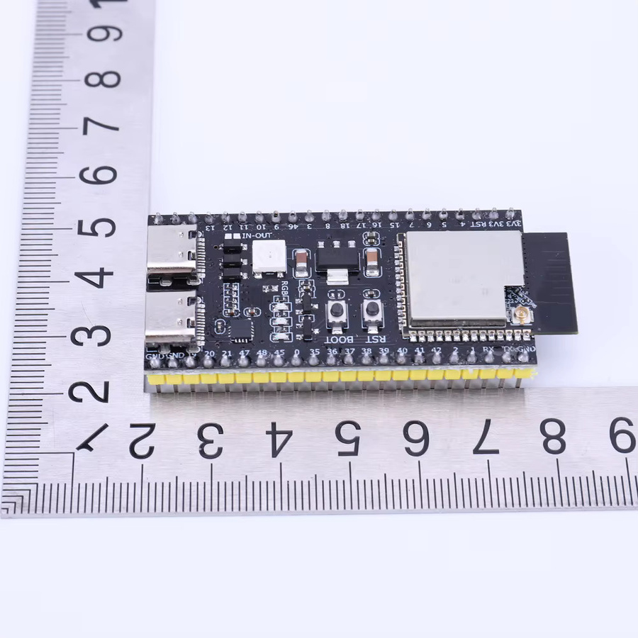 Shunmaii ESP32-S3 Dual Type-C Entwicklungsboard mit WiFi-Erweiterungsplatine und 2,4G WLAN-Modul in Schwarz - Bild 5