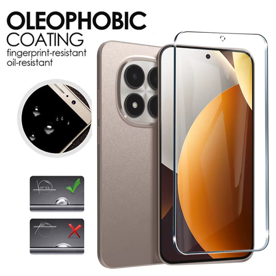 5 Stück HD-Displayschutzfolie aus gehärtetem Glas für Xiaomi Redmi Note 15 14 13 Pro 5G 4G, transparent - Bild 5