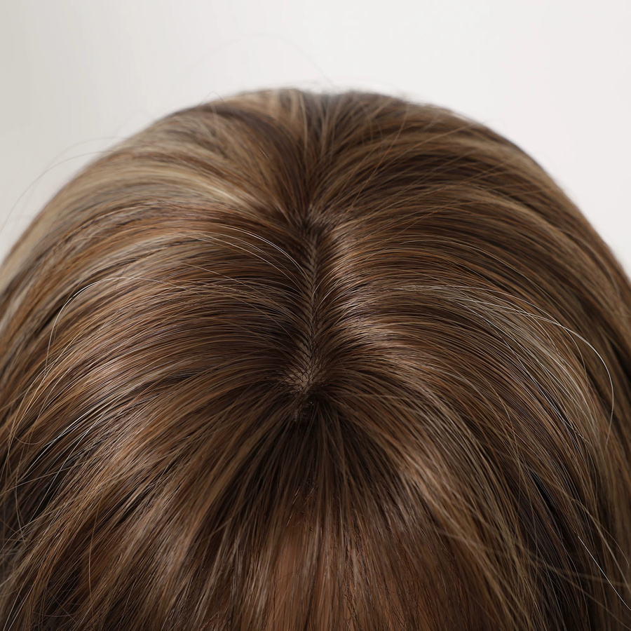 EASIHAIR Bob-Synthetik-Perücke, kurz, glatt, braun-blond, Damen - Bild 2