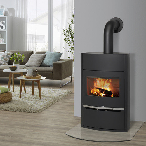 COLOR EMAJL Kaminofen Alaska aus Stahl in Schwarz mit 7,8 kW Leistung - Bild 3