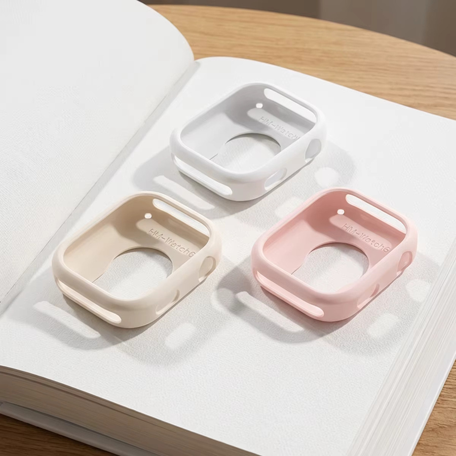 Geekthink Hülle für Redmi Watch 6, Silikon, weiß, Unisex - Bild 2