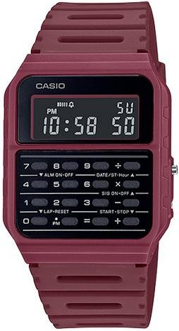 Casio Digitaluhr, Quarz, Harzarmband, Schwarz, Herren - Bild 1