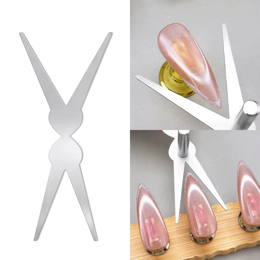 LULAA Nagelkunst-Magnetwerkzeug-Set, 6-teilig, Silver, Unisex - Bild 2