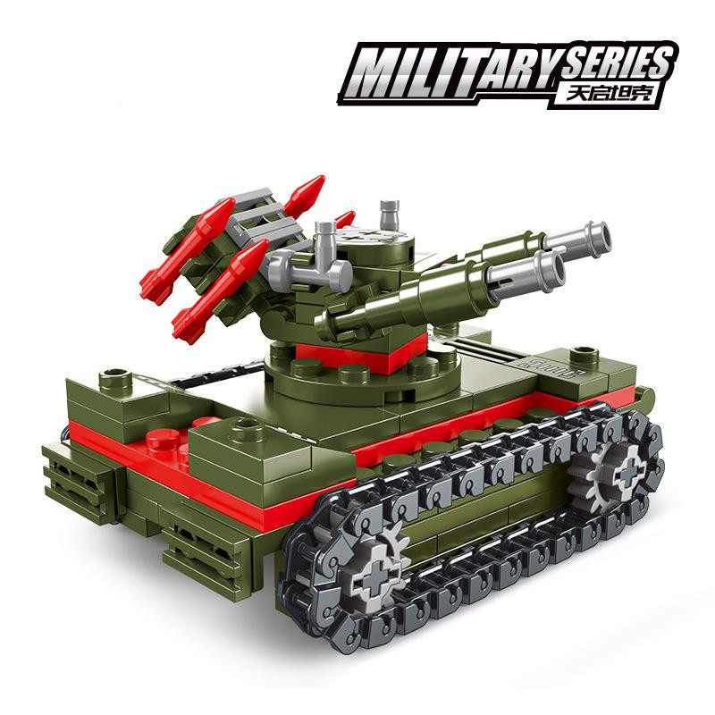 Bai Fen Bai dolls and toys MOC Kampfpanzer Tiger Bausteine Set ab 6-12 Jahre - Bild 3