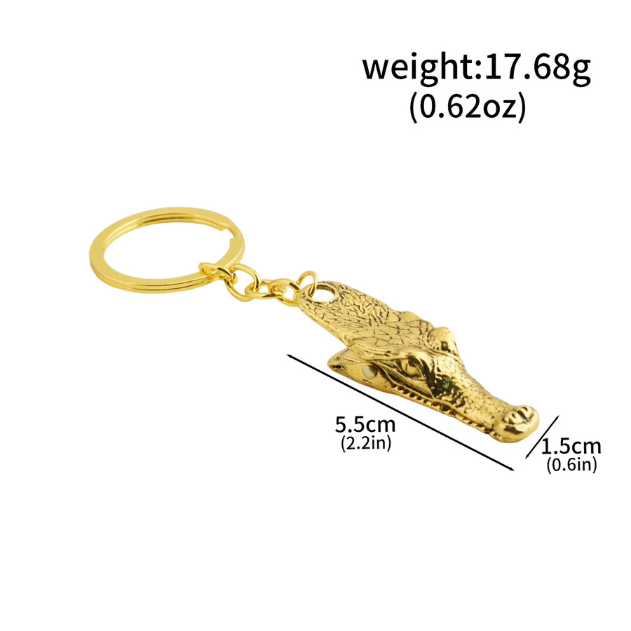 Kreativer Krokodil-Buchclip aus Metall von SONGCHANGJEWELRY als Tier-Seitenmarkierer und Alligator-Halter für den Bürobedarf - Bild 3