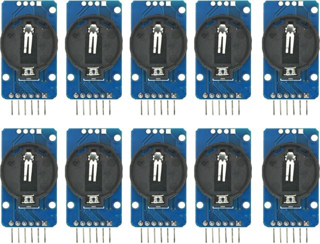 SZFYDOSH DS3231 I2C RTC Modul mit AT24C32 Speicher in Blau für Arduino und Raspberry Pi - Bild 1
