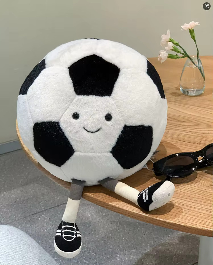JC Simulations Fußball-Basketball-Puppe, Plüschtier, 25cm, Bunt / Mehrfarbig - Bild 2