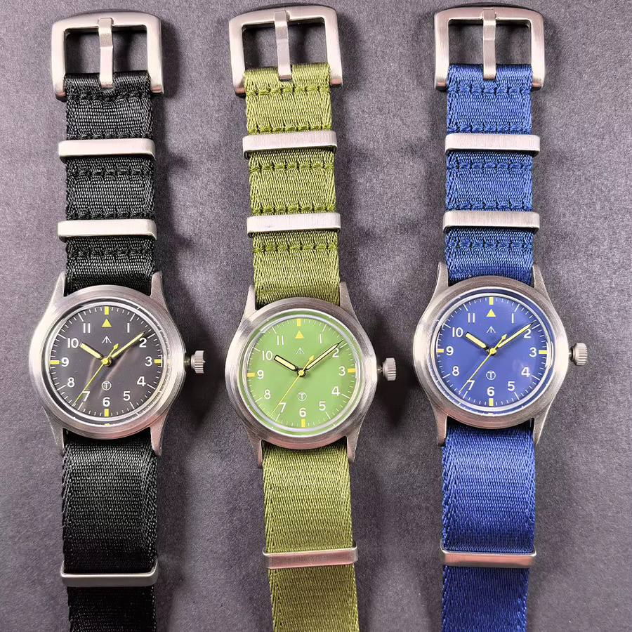 MILITREK Armbanduhr, Quarz, Edelstahl, 36 mm, Herren - Bild 1
