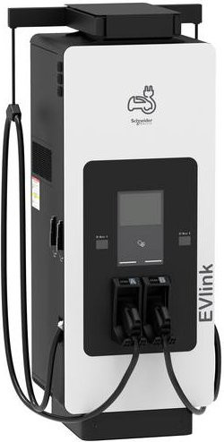 Schneider Electric CCS Ladestation 150kW Floor Standing mit RFID in Weiß - Bild 1
