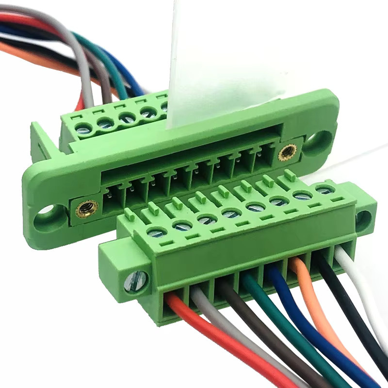 JCD Steckbare Terminal Block Stecker JM15EDGKM in Grün mit 3,81mm Pitch - Bild 2