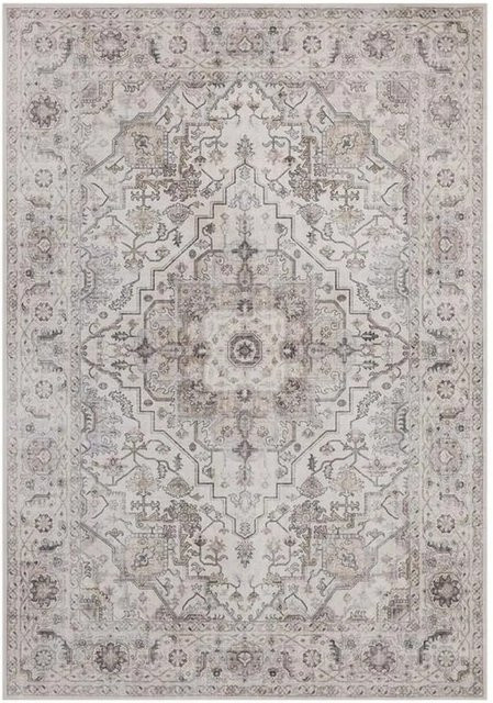 Vercai Rugs Teppich Ornament in Beige und Grau, B: 120 cm, L: 170 cm - Bild 1