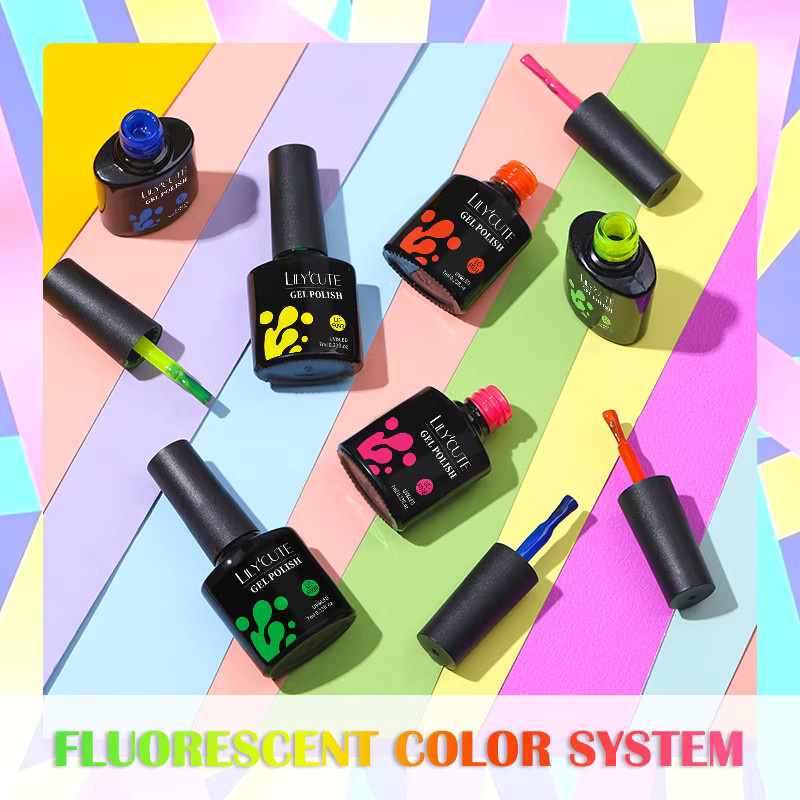 LILYCUTE Gel-Nagellack Neonfarbe, 7 ml - Bild 3