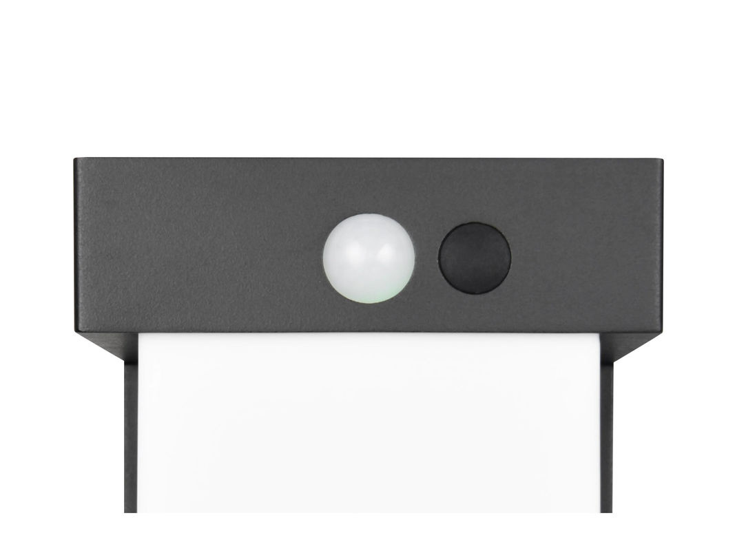 REALITY LEUCHTEN Colombo LED Hybrid Solar Außenwegeleuchte aus Metall, Schwarz matt, Höhe: 50 cm - Bild 3
