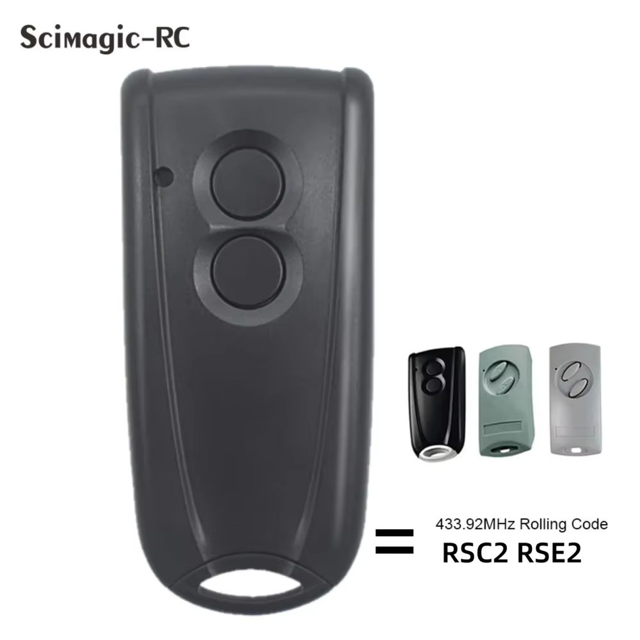 Scimagic-RC Garagentor-Fernbedienung RSC2 RSE2 in Schwarz für Liftronic 500/700/800 und Portronic D2500/D5000/S400 - Bild 3
