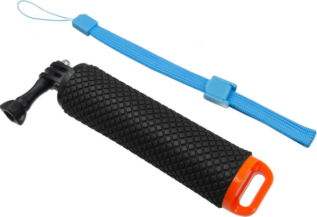 AKwing Schwimmender Handgriff-Halter für Action-Kameras in Schwarz - Bild 1