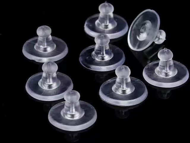 Bbabydxudzhi Ohrring-Stecker, Kunststoff, Weiß, Unisex - Bild 1