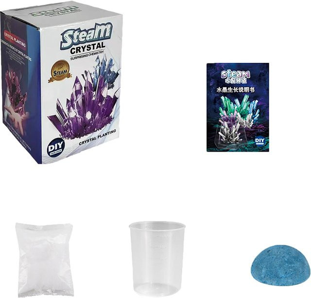 Linyi toy Kristall Pflanzen Selbstmontage Wissenschaftliches Experiment Set, 6-12 Jahre - Bild 1