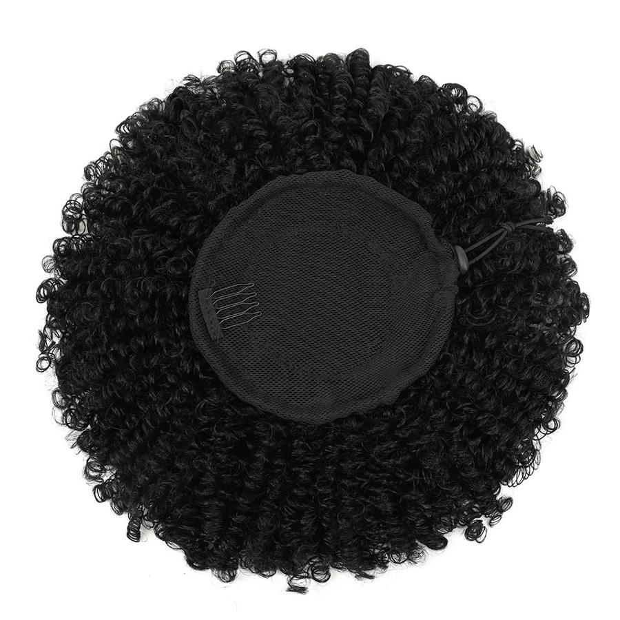 YAKIBEAUTY Afro Puff Curly Chignon Haarverlängerung, Damen - Bild 2