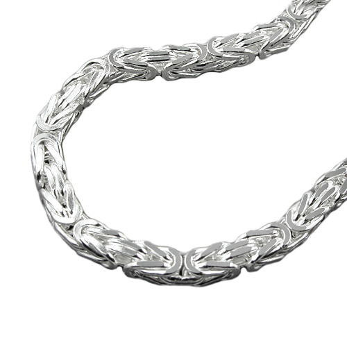 SIGO Königskette 925 Silber, 6 mm, Unisex - Bild 1