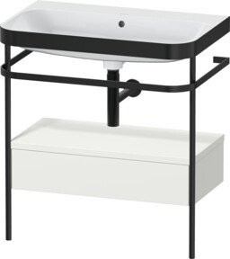 Duravit Möbelwaschtisch-Kombi Happy D.2 Plus in Weiß, B/T: 77,5 x 49 cm - Bild 1