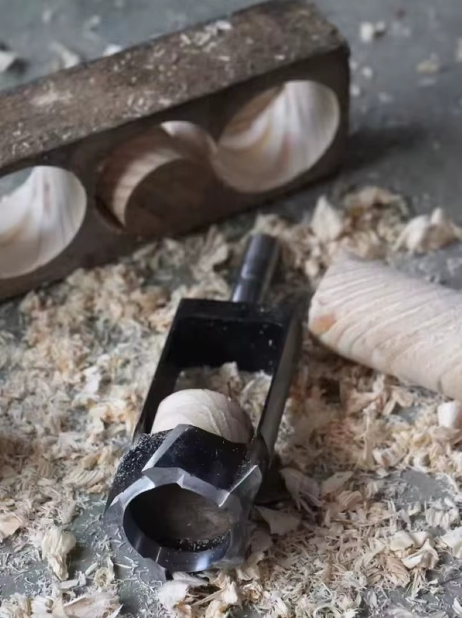 Layzen Holz Stecker Bohrer für Zapfen und Dübel, Konischer Lochbohrer für Holzarbeiten, 8-60mm - Bild 3