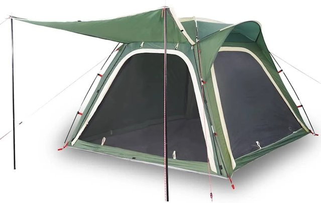 Furnicato Campingzelt Kuppel Grün H x B x T: 160 x 240 x 221 cm - Bild 1