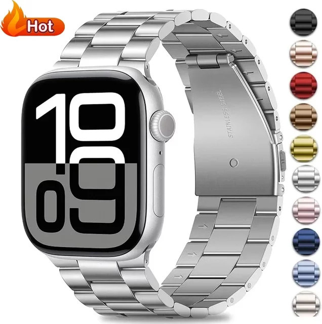 FancyWrist Uhrenarmband Edelstahl, Silber, Unisex - Bild 1