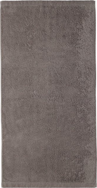 Handtuch cawo LIFESTYLE Uni Grey aus Baumwolle - Bild 1