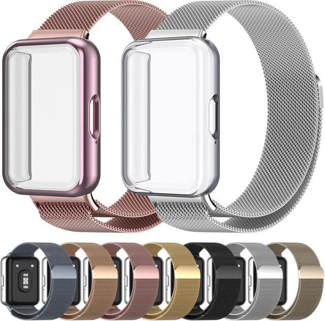 Samsung Galaxy Fit 3 Smartwatch-Armband, Edelstahl, Schwarz, Unisex - Bild 1