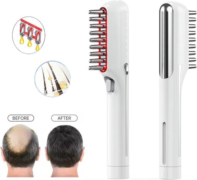 vilnason Massage Kamm mit Haar-Pflegeflüssigkeit, Kopfhaut-Applikator - Bild 1