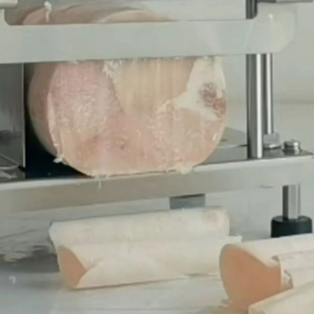 XTMAU Vertikale Lammschneide- und Rollmaschine aus Edelstahl in Silber für gefrorenes Fleisch - Bild 1