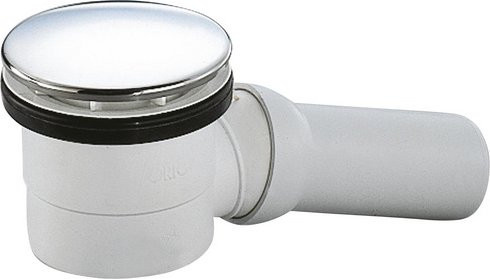 Schulte Ablauf ExpressPlus mit Geruchsverschluss aus Kunststoff in Silberfarben, Durchmesser: 52 mm - Bild 1