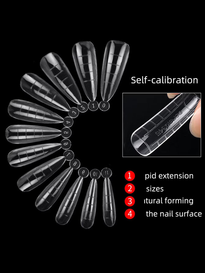 Misscheering Dual Forms Nagelverlängerung, 120 Stück, Klar - Bild 4