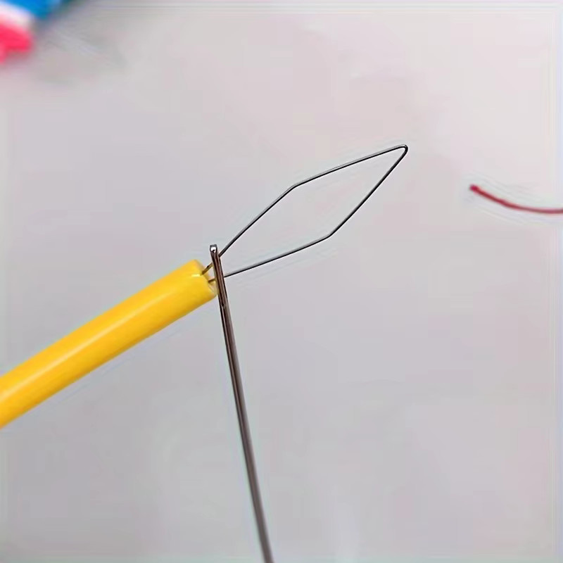 5-teiliges Plastik-Einfädelwerkzeug-Set in Multicolour für Näharbeiten und Perlenarbeiten - Bild 2