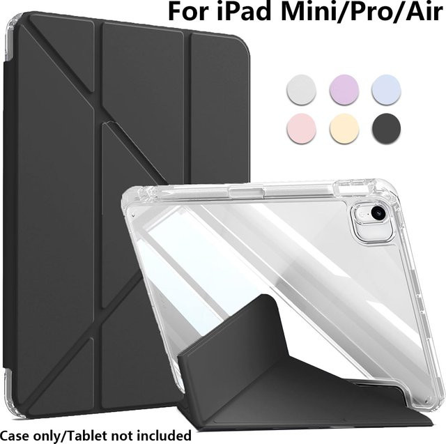 Chenxiaotong Tablet-Hülle für iPad Air 6 11 2025, iPad Pro 11, iPad 10.9, iPad 10, iPad 9, 8, 7, 6 Generation in Schwarz - Bild 1