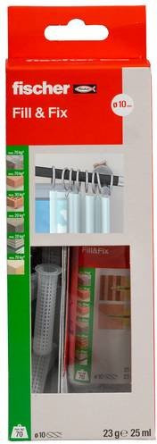 Fischer Fill&Fix K Flüssigdübel aus Polyurethan, lösungsmittelfrei, 1 Stück - Bild 1