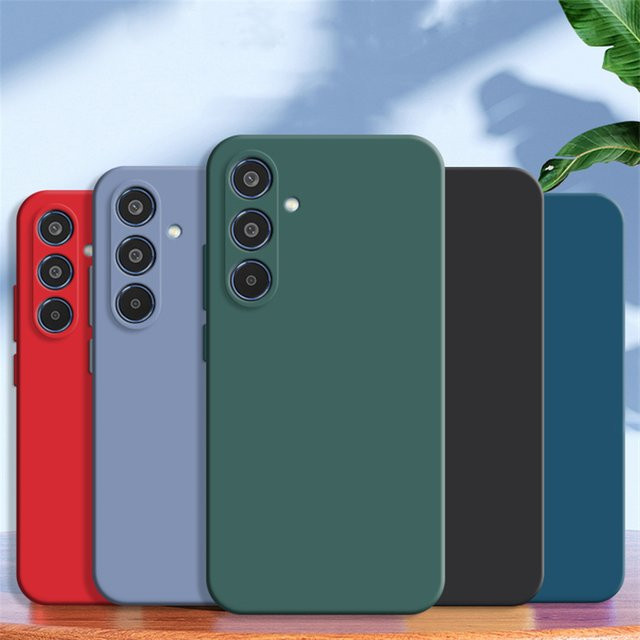 Matte Silikon Hülle für Samsung Galaxy A05 A05S A15 A25 A35 A55 5G Anti-Drop TPU Cover - Bild 1