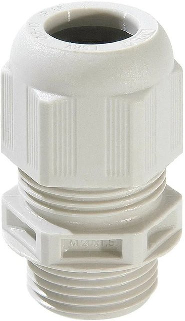Wiska Kabelverschraubung kurz M16 x 1,5 mm in Weiß - Bild 1