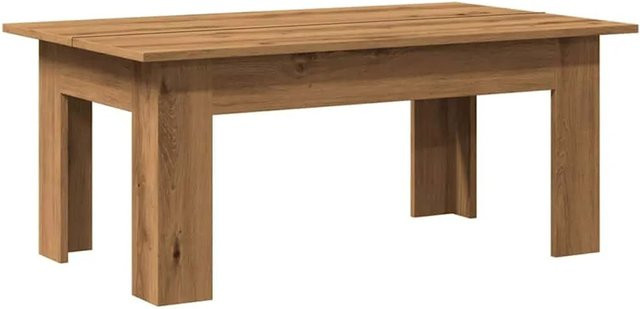 vidaXL Couchtisch Artisan-Eiche in Braun aus Holzwerkstoff, B/T/H: 100 x 60 x 42 cm - Bild 1
