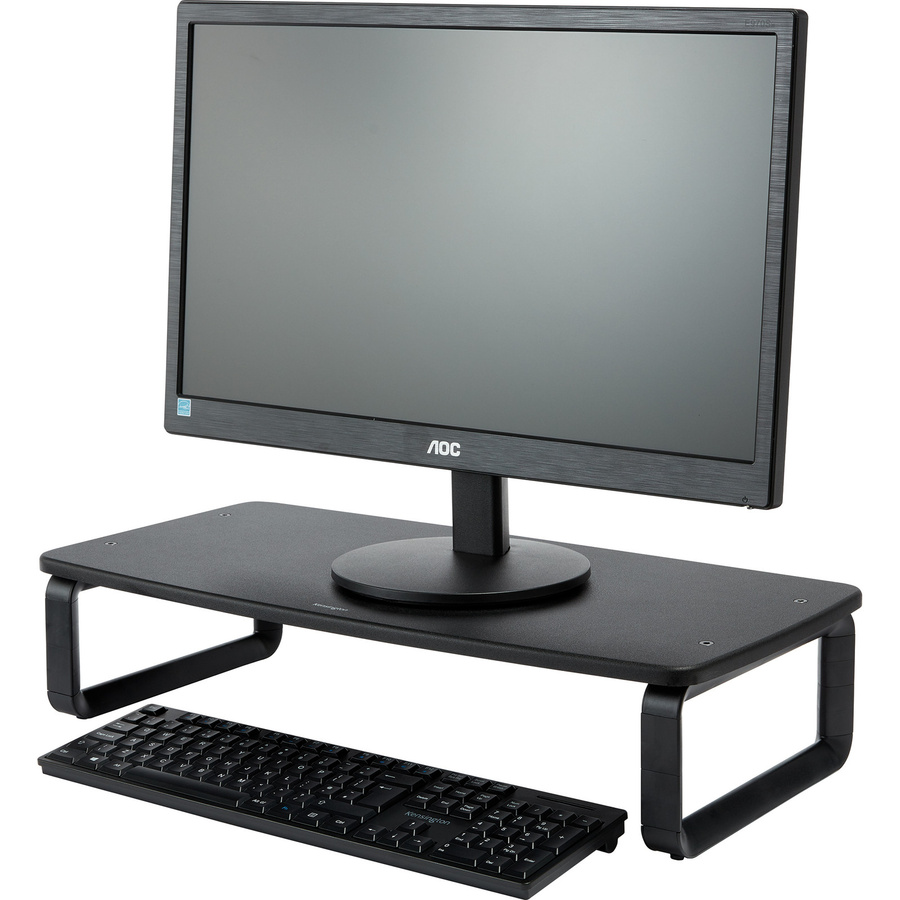 Kensington SmartFit Monitorständer K52797WW Schwarz, 3-stufig höhenverstellbar, für Displays bis 27 Zoll und bis 18 kg - Bild 3