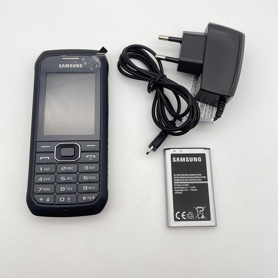 Generalüberholtes Samsung Xcover 550 B550H Mobiltelefon in Schwarz mit Android und 1 SIM-Karte - Bild 3