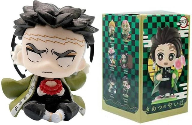 Yiran toy 1 Demon Slayer Kimetsu no Yaiba Q Version Figur Blind Box Set - Bild 1
