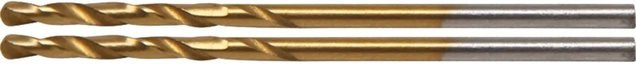 BGS Spiralbohrer HSS G Titan Nitriert Gold 2,0 mm 2-teilig - Bild 1