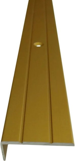 Döllken Profiles Treppenwinkelprofil Messing Gold Breite: 25 mm, Höhe: 10 mm, Länge: 1000 mm - Bild 1