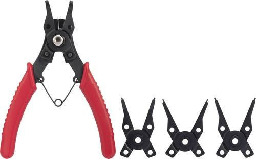 TOOLCRAFT Seegeringzange für Außen- und Innenringe 10-50mm in Rot - Bild 1
