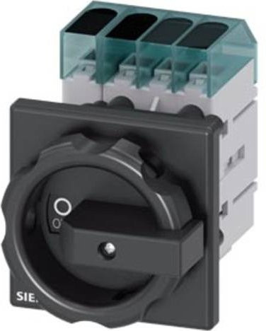 Siemens Lasttrennschalter Schwarz 4polig 16A 1 Öffner 16mm² 690 V/AC 3LD30540TL51 - Bild 1