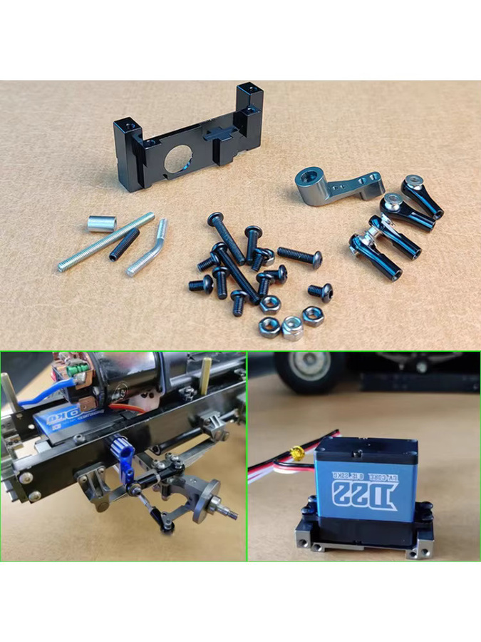 Tamiya Metalllenkbaugruppe, 1:14, Zubehör - Bild 3