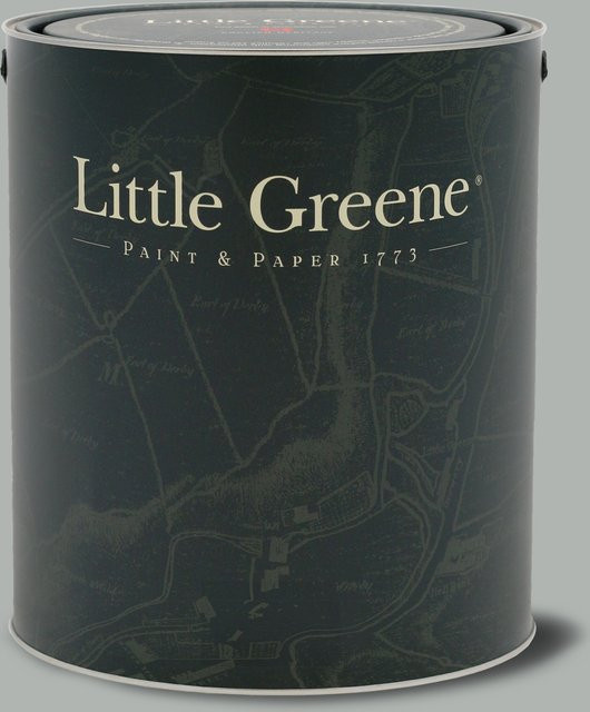 Little Greene Intelligent Matt Emulsion Archive Colour Bone China Blue Deep 184 Wasserbasierte Wandfarbe 10 l - Bild 1